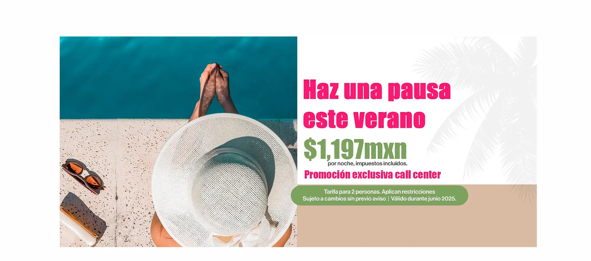 Oferta especial de verano, Hospedaje Hotel Hacienda Bugambilias, Hotel en La Paz, Baja California Sur